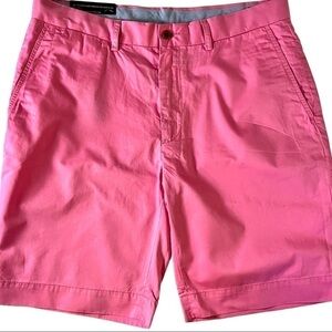 Polo Ralph Lauren Classic Fit Pink Flat Front Shorts Size 33 New With Tags